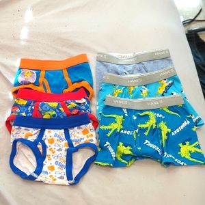 🏦5/$25🏦 2T/3T Blippi and Hanes Underwear Bundle